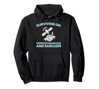 Weather Forecasting Data - Environmental Climate Analyst Pullover Hoodie