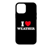 Weather Heart Forecast Man Temperature Storm Meteorology Fan Case for iPhone 12 mini