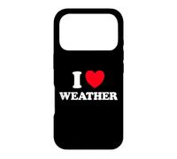Weather Heart Forecast Man Temperature Storm Meteorology Fan Case for iPhone 17 Pro