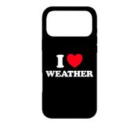 Weather Heart Forecast Man Temperature Storm Meteorology Fan Case for iPhone 17 Pro Max
