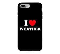 Weather Heart Forecast Man Temperature Storm Meteorology Fan Case for iPhone 7 Plus/8 Plus