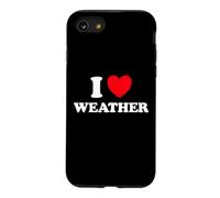 Weather Heart Forecast Man Temperature Storm Meteorology Fan Case for iPhone SE (2020) / 7/8