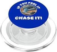 Weather If You Feel It Chase It Storm Clouds and Tornados PopSockets PopGrip for MagSafe
