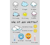 Weather Notebook: Weather Notebook | German Learning | Weather Vocabulary & Articles | Learn German Words Thanks to Your Notebook | Lined Practice ... Language Students (German Learning Notebooks)
