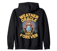 Weather Oracle Since Forever Groundhog Day Zip Hoodie