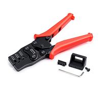 Weather Pack Crimpers, Newdeli Crimp tool AWG 14-24 for Crimping Delphi APTIV Weather Pack Terminals or Metri-Pack Connectors(Have Locator & Removal Extraction Tool)
