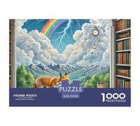 Weather Prophet Fox 1000 Piece Jigsaw Puzzle Magic Fantasy for Adults Challenging Gift Memory Games Relaxing 70x50cm/1000pcs