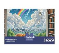 Weather Prophet Fox 1000 Piece Jigsaw Puzzle Magic Fantasy for Age 12+ Challenging Activities Memory Games Relaxing 38x26cm/1000pcs