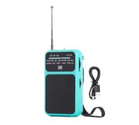 Weather Radio, Rechargeable Radio, 800 mAh Multifunction Survival Equipment for Hiking Camping Indoor and Home