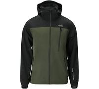 WEATHER REPORT Men's Delton rain Jacket, Green (Duffel Bag), S