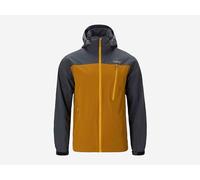 WEATHER REPORT Men's Delton rain Jacket, Tapenade, L