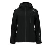 WEATHER REPORT Women's Camelia rain Jacket, 1001 Black, 48 (EU)