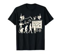Weather Reporter Evolution Funny Meteorologist Graphic T-Shirt