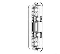 Weather Resistant Adjustable Anti Theft Mount for Blink Video Doorbell Offering ABS Construction and Enhanced Entrance Monitoring Capability (Transparent)