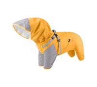 Weather Resistant Dog Raincoat Hooded Design Wind Proof Protection 4 Legs Pet Rain Jacket Small to Large Breeding Pet Rain Wear