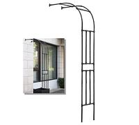 Weather-Resistant Metal Garden Trellis - Elegant Pergola for Patio, Lawn & Garden, Perfect for Weddings and Outdoor Events, Durable Design for All Seasons