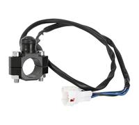 Weather Resistant Motorbike Handlebar Control Switches Headlight Flasher Button For Sport Dirt Electric Bike Accessories Anti Slip Motorcycle Ignition Handle