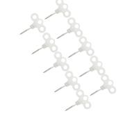 Weather Resistant Tent Screw Pegs with 50kg Load Capacity and Glowing Markers for Secure Outdoor Shelter