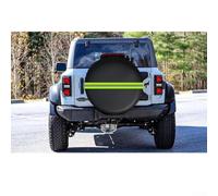 Weather Resistant Tire Cover with Reflective Safety Strip, Dustproof and UV Protection, Designed to Fit 18 26 Inch Tires with Reinforced Hook Fastening for Secure Fit (B)