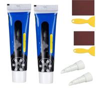 Weather-Resistant Waterproof Flexible Tire Repair Adhesive, Multi-Functional Tire Sidewall Repair Glue, Strong Tire Repair Adhesive Kit, for Motorcycle, Bike, Car, Truck, Tractor (2)