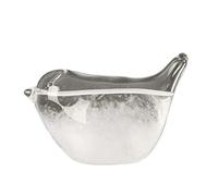 Weather Station Forecaster Decoration Craft, Bird Shape Storm Glass Weather Predictor, Desktop Weather Forecast Bottle Weather Predicting Globe Storm Glass Cloud