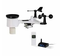 Halley Professional Weather Station, 6-in-1 Measurements, Indoor and Outdoor, WiFi, App