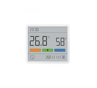 Weather Station, LCD Electronic Digital Temperature Humidity Meter Clock Indoor Outdoor Thermometer Hygrometer Weather Sensor(Warm+Cold)