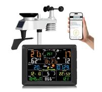 Weather Station, Wireless Weather Station 14-in-1, Real-Time Sync to Underground, 330ft