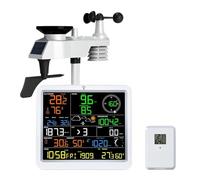 Weather Station WS0390-CO2 14-in-1 With Solar Power Outdoor Sensor CO2 100m Range Weather