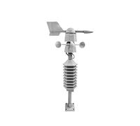 Weather Stations, WS0232 Home Wireless Weather Station Anemometer Digital LCD Outside Wind Speed Direction Chill Temperature Humidity Meter Sensor