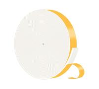 Weather Strip,Foam Weather Stripping,Strong Adhesive, Lightproof, Soundproof Foam,Seal Strip for Door Frame,Window Frame,Sliding Door (White,25mm x 1.5mm x 10M)