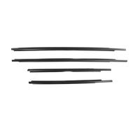 Weather Stripping Compatible with Toyota for Yaris Sedan 2007-2015 2016 Car Side Window Sealant Strip Door Weatherstrip Glass Seal Moulding Trim