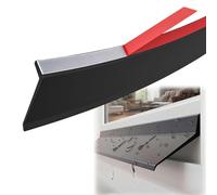 Weather Stripping Door Seal, Self-Adhesive Window Gap Water Barrier, Rain Guard Drip Cap, Waterproofing for Sash Windows and Outdoor Eaves (4.5cm x 4M)