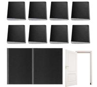 Weather Stripping Door Sealing | 10 Piece Window Corner Insulation Tape | Door Weather Stripping Side Sealing,for Garage Shower Patio Refrigerator Rv Basement Home Window