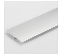 Weather Stripping Door Strip Threshold Transition Strip Aluminum T Floor Gap/Seam Covering Strip 4cm / 1.57" Wide,Cuttable Floor Transition Strip for Wood Vinyl Laminate Tile Floors