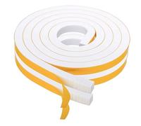 Weather Stripping Door Strip with Self Adhesive Foam Tape Soundproof Door Draft Stopper for Doors Insulation Strip - 16Ft Weather - Strong Adhesive Weatherproof Insulatin