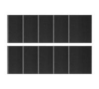 Weather Stripping Tape, 10 Piece Window Corner Insulation, Door Frame Sealing Strip for Home Garage Shower Patio Refrigerator, Material Adhesive Details, Insulation Strip Set, Energy Saving