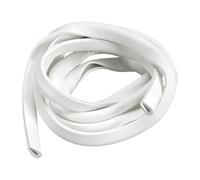 Weather Stripping White Rubber U Channel Guard Seal Strip Edge Protector Fit for 1.5-2.5mm 2 Meters Length 1pc(2meters)