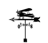 Weather Va ne Iron Weather Va ne Decoration Fairy Bigfoot Donkey, Vintage Direction Indicator West North for Outdoor Garden Roof Paddock
