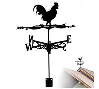 Weather Vane, 13x22 Inch Iron Rooster Wind Vane, Vintage Yard Decor for Garden, Outdoor