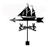 Weather Vane Bicycle Cyclist Black Swan Orientation Indicator Stainless Steel Weathervane Measuring Tool Weathercock with Anti-Rust Coating for Outdoor Roof Mount