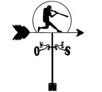 Weather Vane Blacksmith with Roof Mount Weathervane Wind Direction Indicator, Creative Wind Vane Stainless Steel for Farm Yard Home Decor Gift