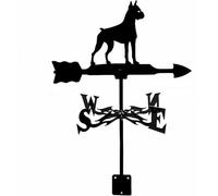 Weather Vane Decorative Weather Vanes Airplane Wind Vane Measuring Tools Weathervane Wind Direction Indicator Weathercock Stainless Steel with Anti-Rust Coating Ornament(E)