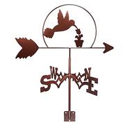 Weather Vane Garden Stake Stainless Steel Weathervane with Coating Easy Use Wind Direction Indicator for Patio Yard Ornament