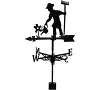 Weather Vane Metal Weather Vane with Animal Ornamentfor Roofs Weathervane Wind Direction Indicator Wildlife Outdoor Sheds Yard Roof Barns Decoration-Gardener