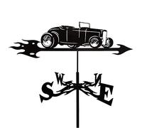 Weather Vane Retro Weathervane,Durable Farm Scene Garden Weathercock,Decorative Wind Direction Indicator for Outdoor Construction Farm Yard Garage Cupola