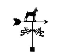 Weather Vane Swordfish Orientation Indicator Stainless Steel Weathervane Measuring Tool Weathercock with Anti-Rust Coating for Outdoor Roof Mount