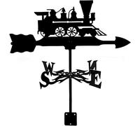 Weather Vane Wind Vane for Wind Direction Indicator Measuring Vintage Hollow Weathervane Out Animal Car Metal Windvane for Farm Home Outdoor Garden Ornaments