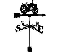 Weather Vanes for The Garden, 50cm/19.6inch Metal Tractor Weather Vane for Roof, Outdoor Wind Direction Indicators, for Yard Garden Courtyard Farm Decorations