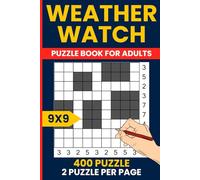 Weather Watch Clouds Puzzle Book 9x9 - 400 Atmospheric Logic Challenges: Brain Training Rain Clouds or Radar
